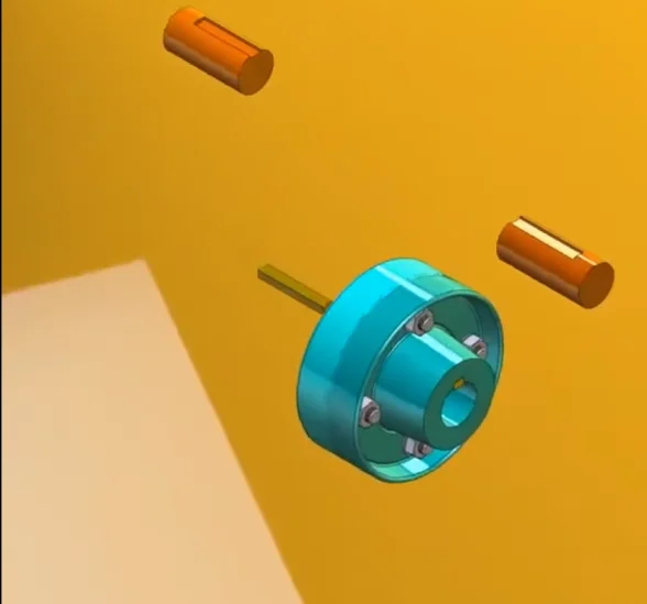 3D-відеоінструкція з розбирання та збирання муфти