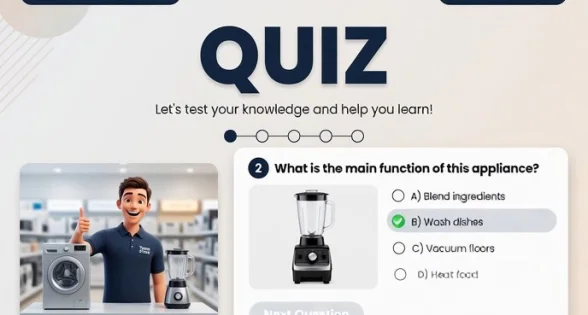 Training quiz for home-appliance store staff
